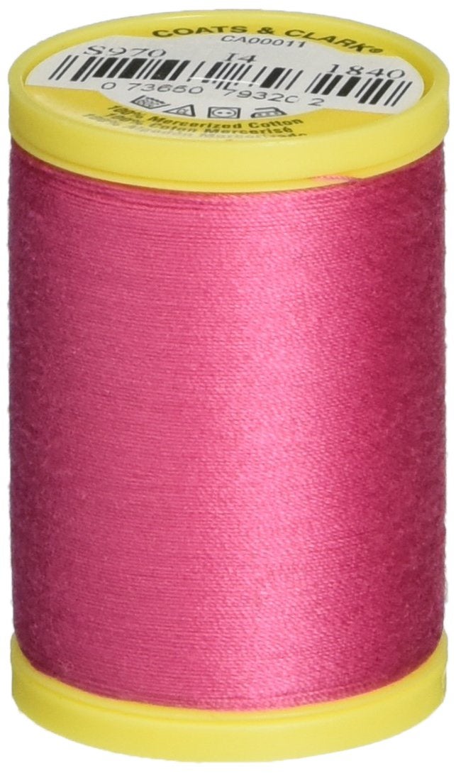 Coats & Clark General Purpose Cotton 225 YD Hot Pink